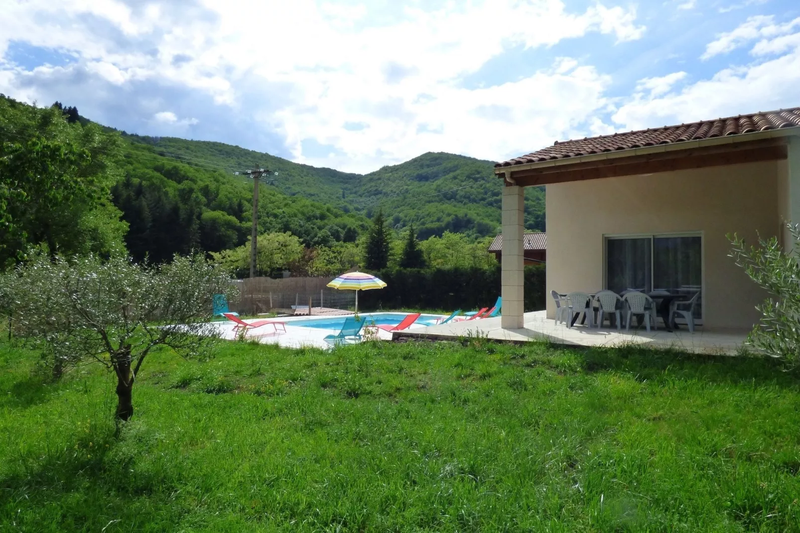 Villa 2 - Thueyts-Exterior summer