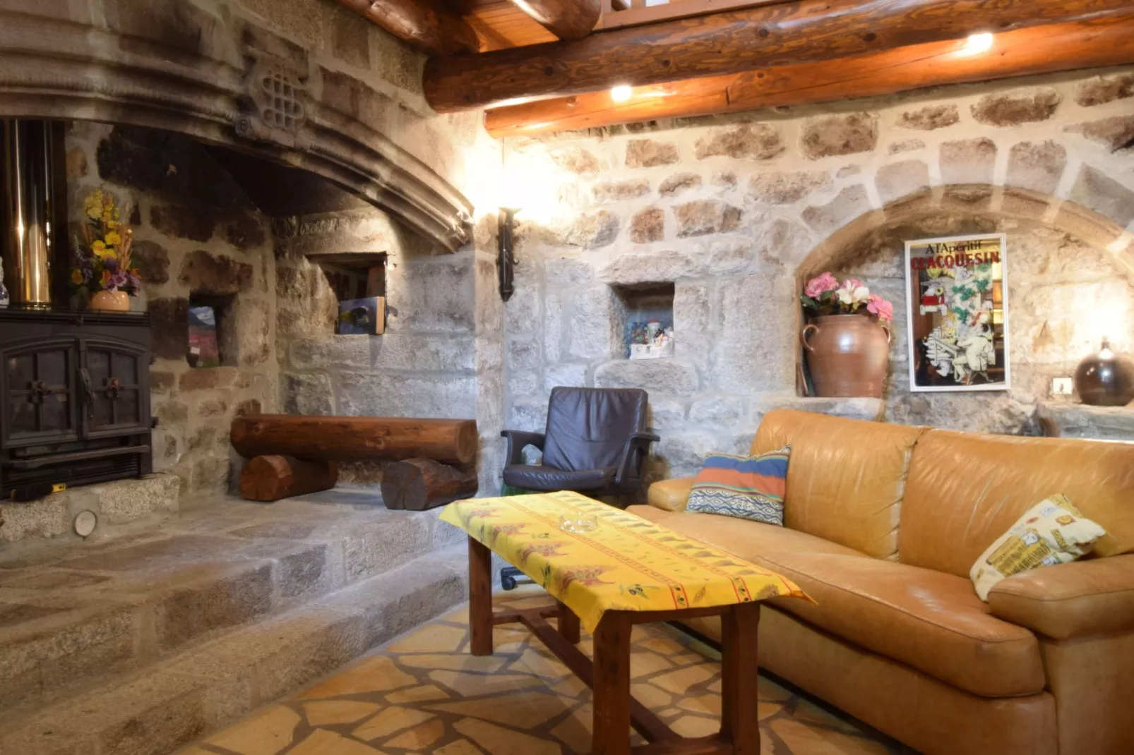Maison de vacances - LA SOUCHE-Wohnzimmer