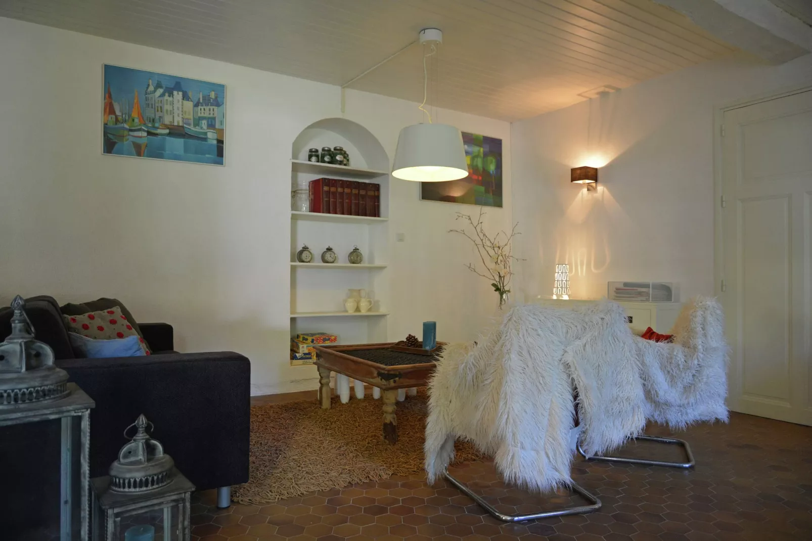 Gîte Marque-Living room
