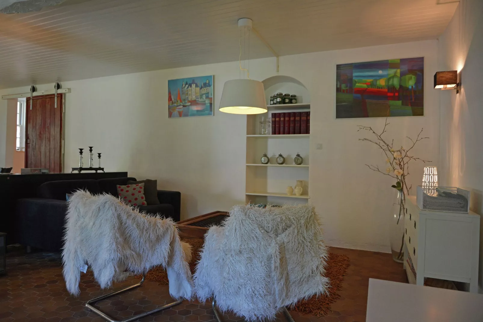 Gîte Marque-Living room