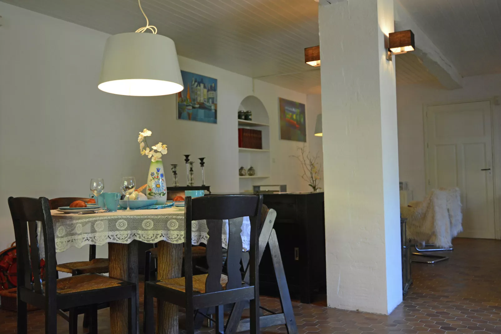 Gîte Marque-Dining room