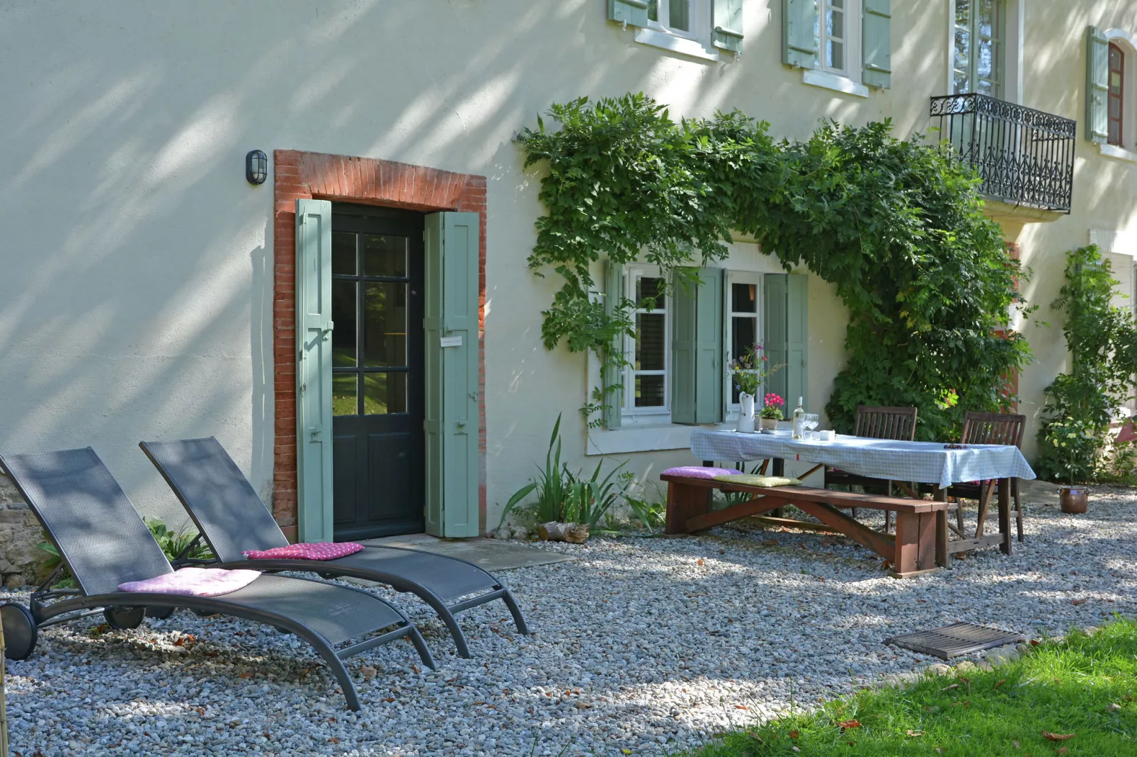 Gîte Marque-Gardens summer