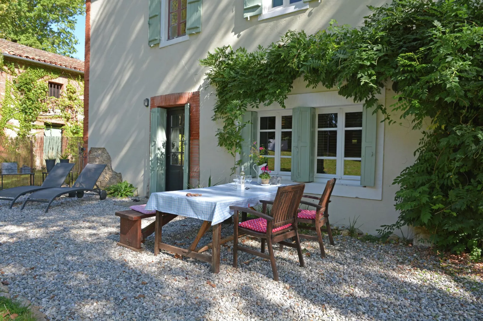 Gîte Marque-Gardens summer
