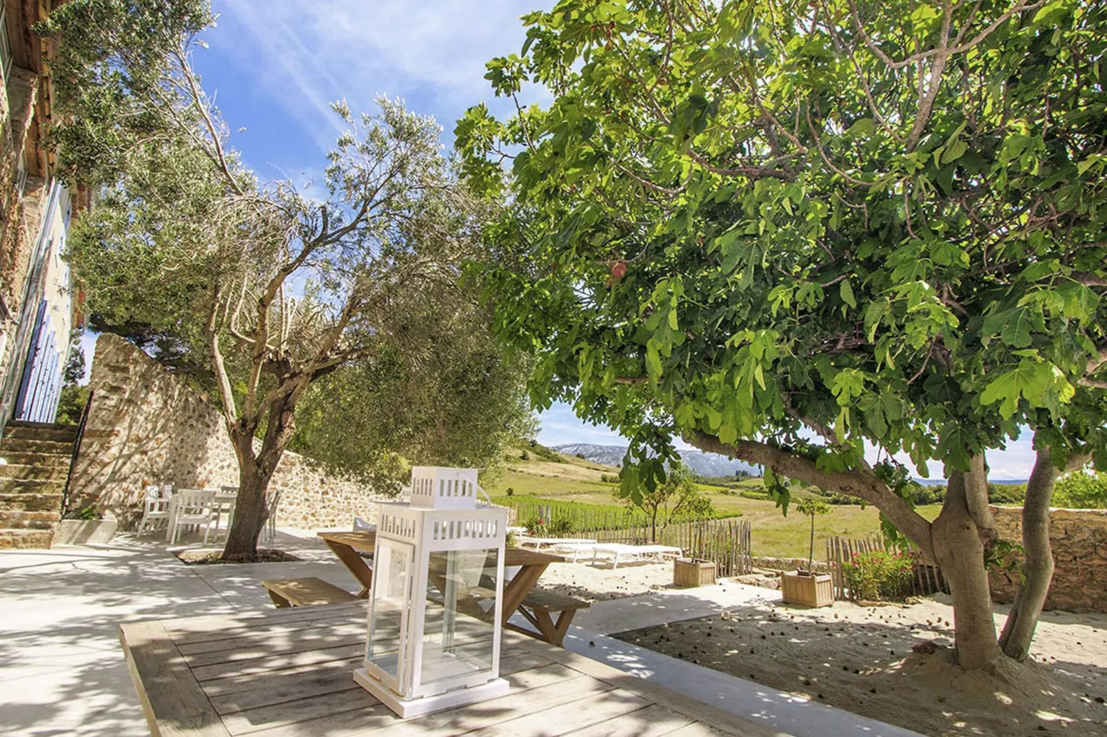 Gîte de luxe dans les vignes 2-Areas summer 1km
