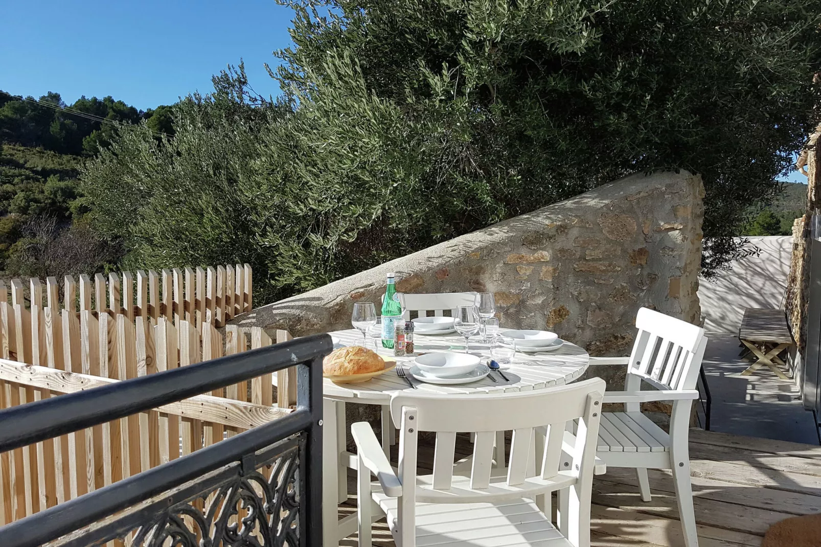 Gîte de luxe dans les vignes 3-Terrace balcony