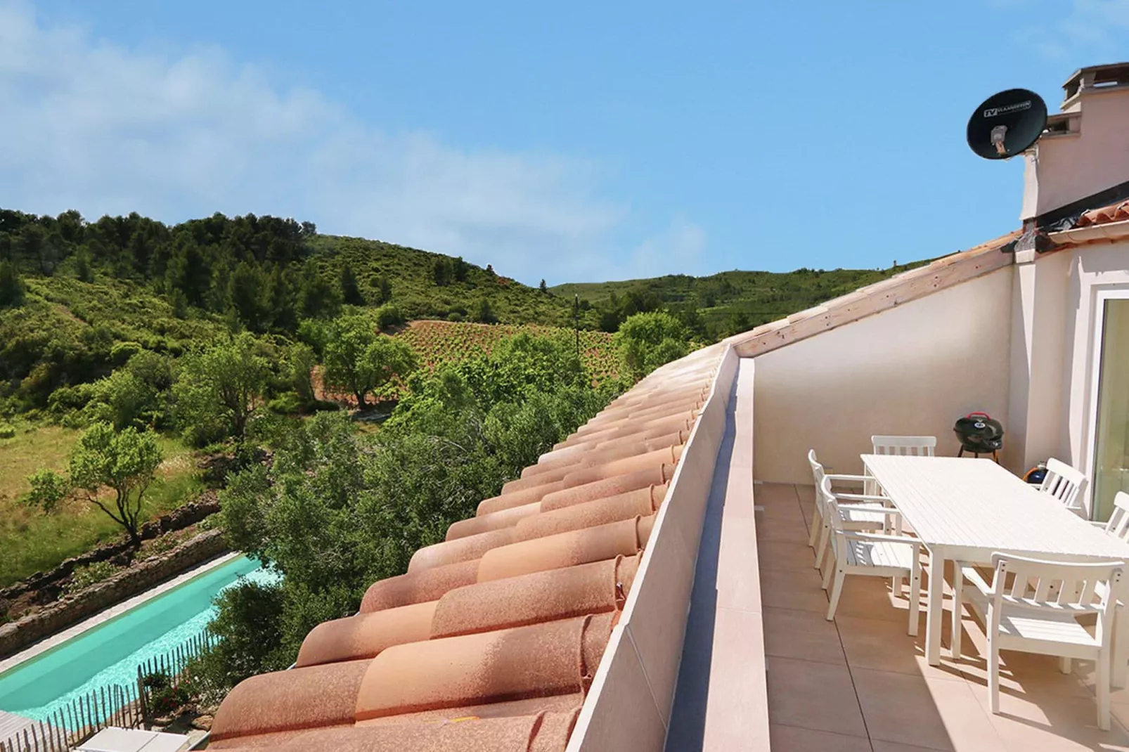 Gîte de luxe dans les vignes 4-View summer