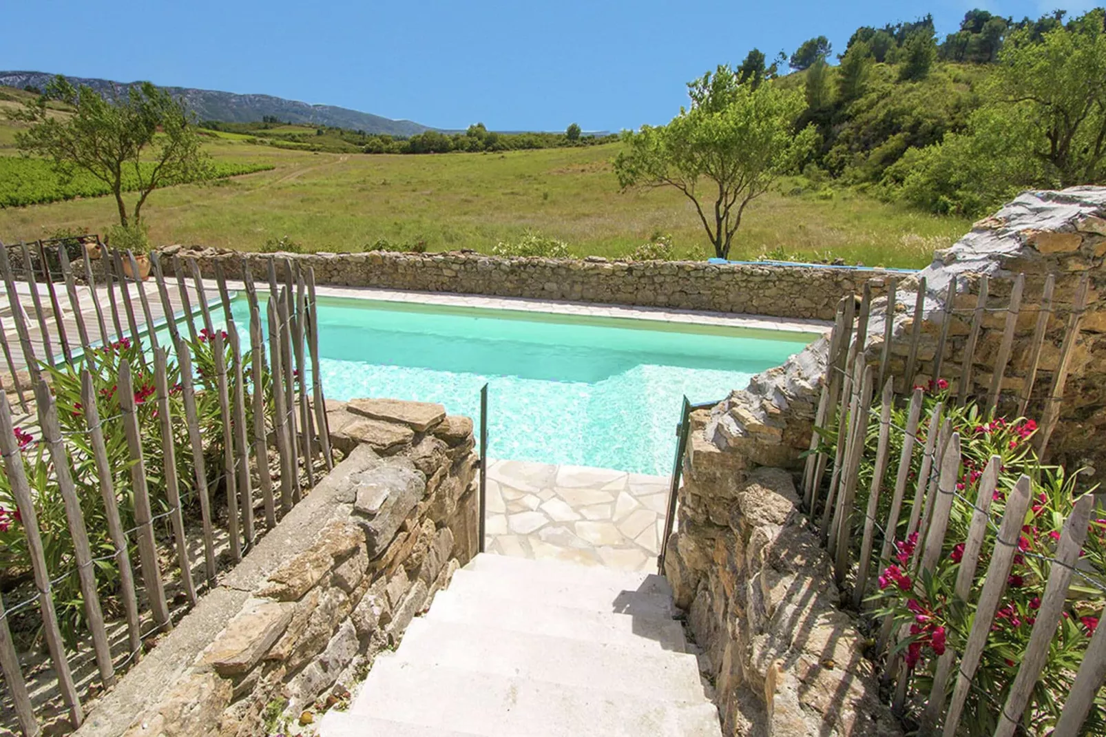 Gîte de luxe dans les vignes 5-View summer