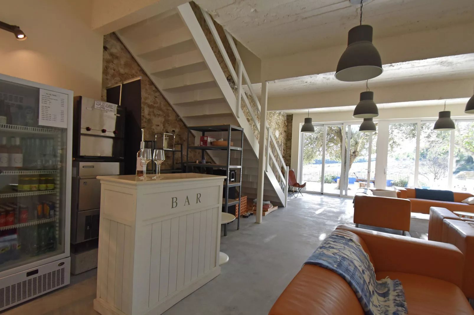 Gîte de luxe dans les vignes 5-Living room