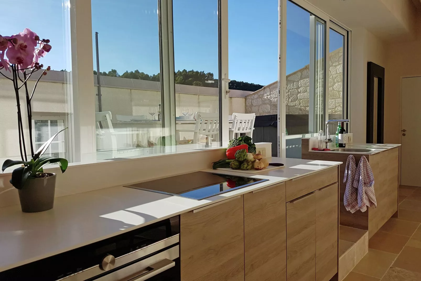 Gîte de luxe dans les vignes 5-Kitchen