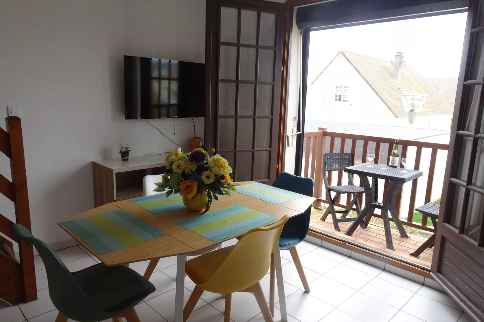 Holiday Flat Courseulles-sur-Mer-Wohnzimmer
