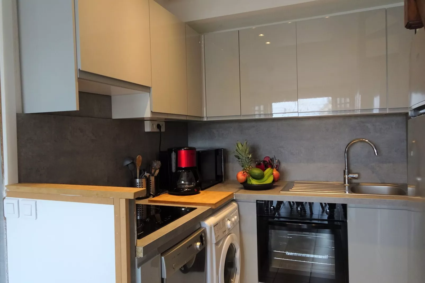 Holiday Flat Courseulles-sur-Mer-Küche