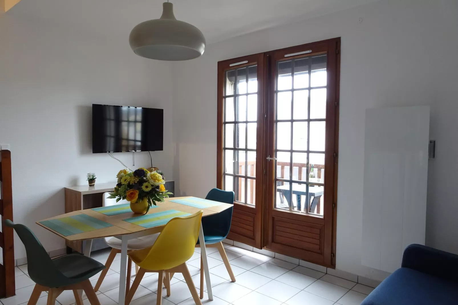 Holiday Flat Courseulles-sur-Mer-Wohnzimmer