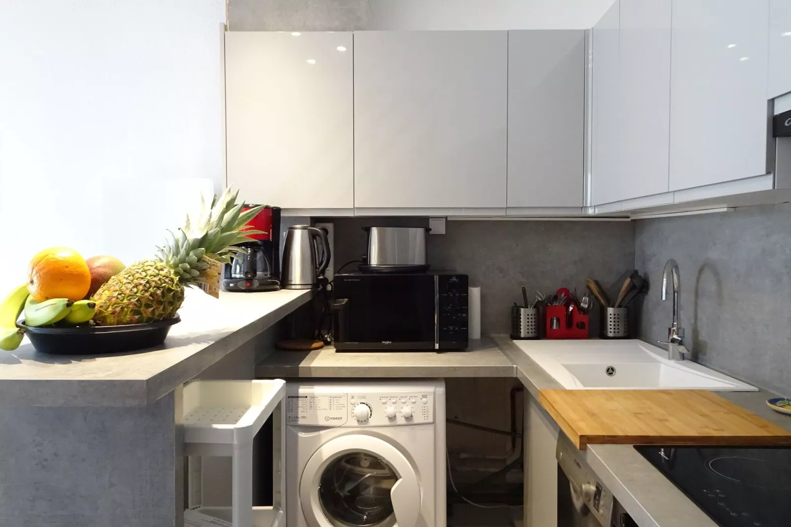 Appartement Courseulles-sur-Mer-Kitchen