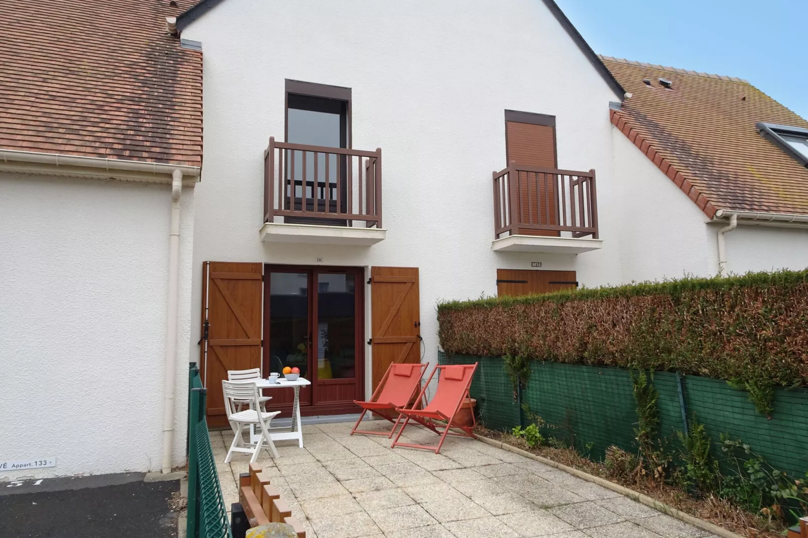Appartement Courseulles-sur-Mer-Terrace balcony