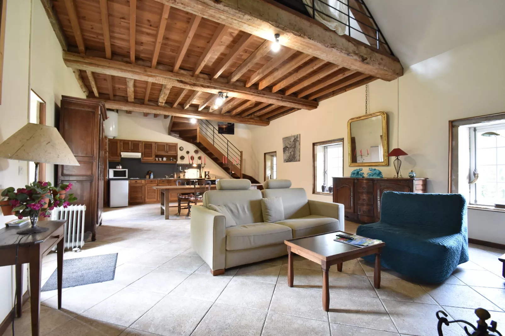 La Grange du Château 2 pers-Living room