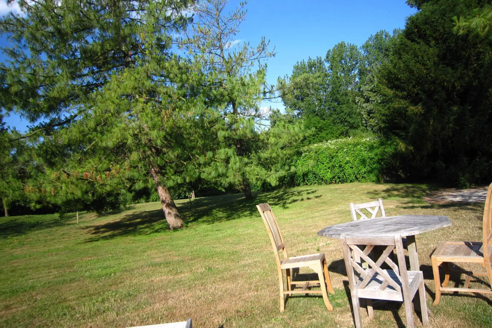 La Grange du Château 2 pers-Gardens summer