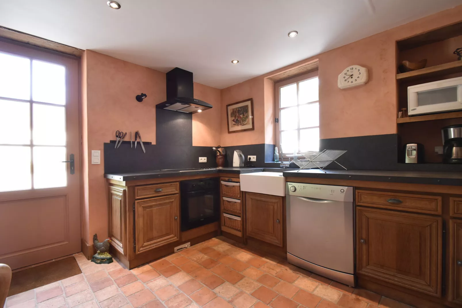 Gite de charme 6 pers/domaine Chateau-Kitchen