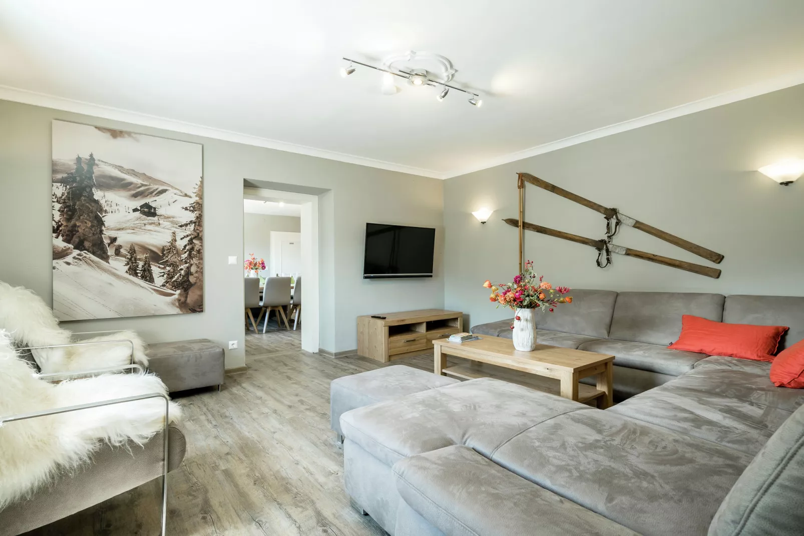 Chalet Salzach-Living room