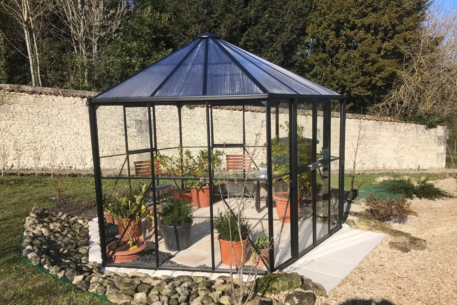 Maison mitoyenne avec piscine-Terrace balcony