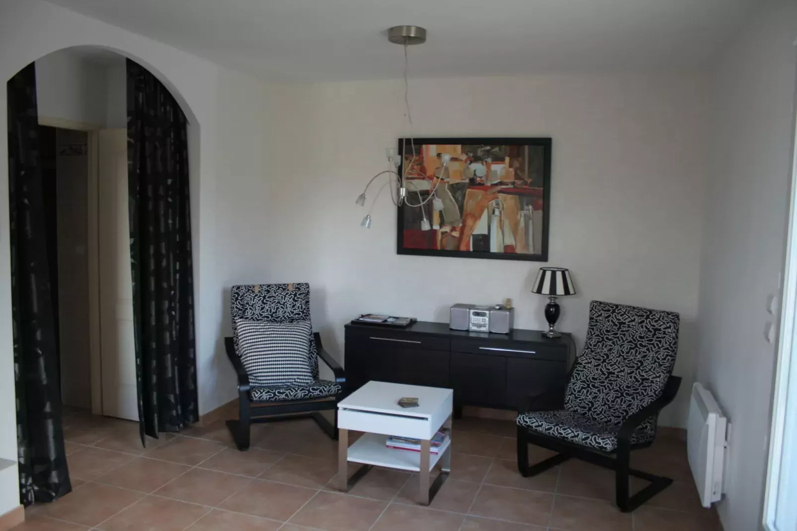 Cottage Côte Atlantique-Living room