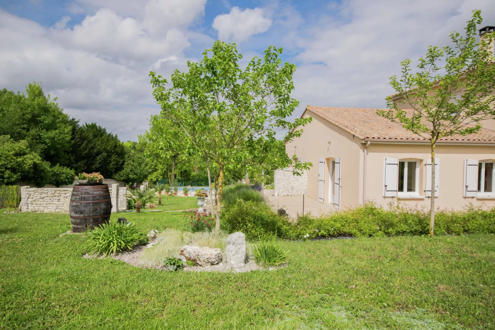 Cottage Côte Atlantique-Außenbereich Sommer