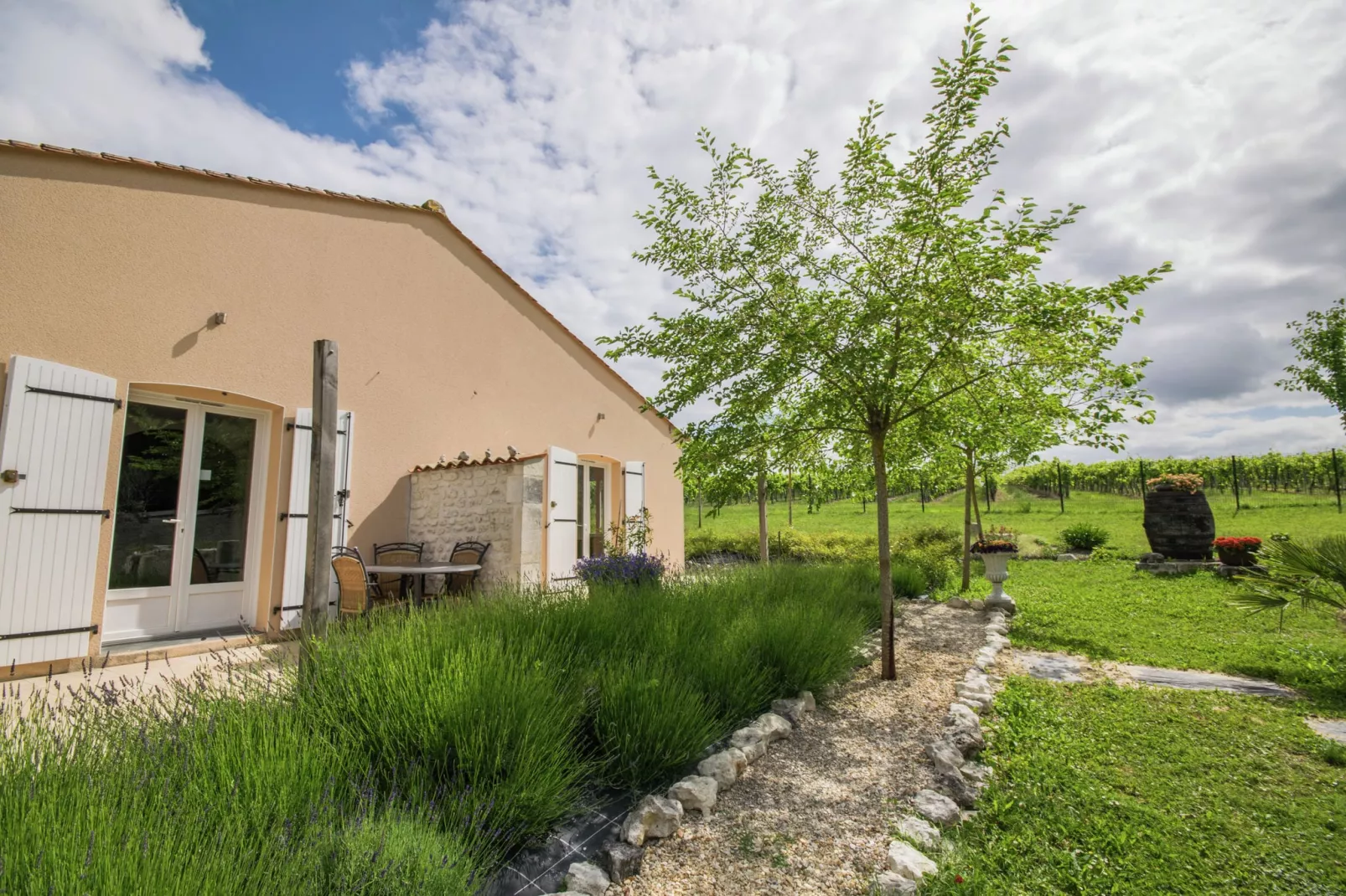 Cottage Côte Atlantique-Außenbereich Sommer