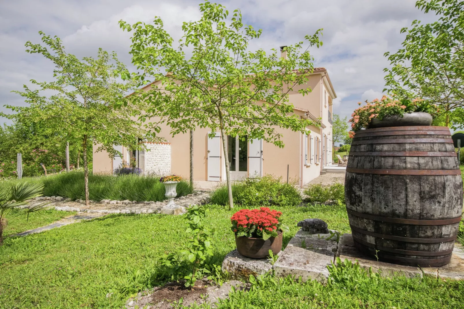 Cottage Côte Atlantique-Außenbereich Sommer