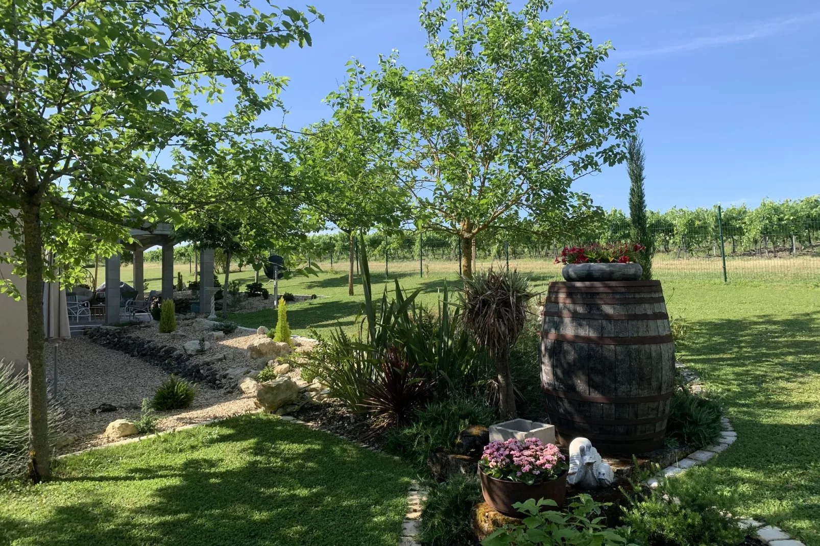 Cottage Côte Atlantique-Außenbereich Sommer