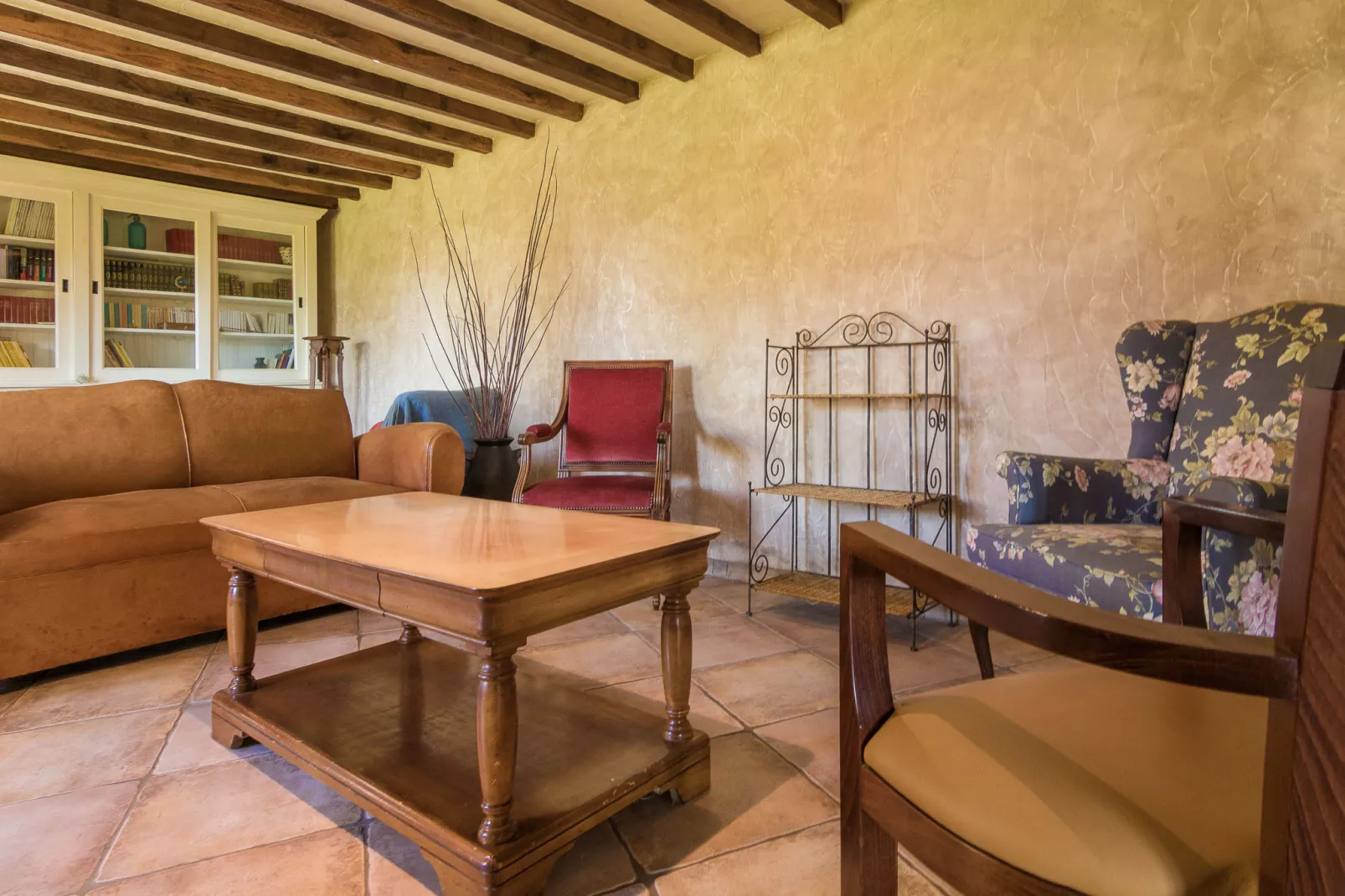 Maison La Porcherie-Living room