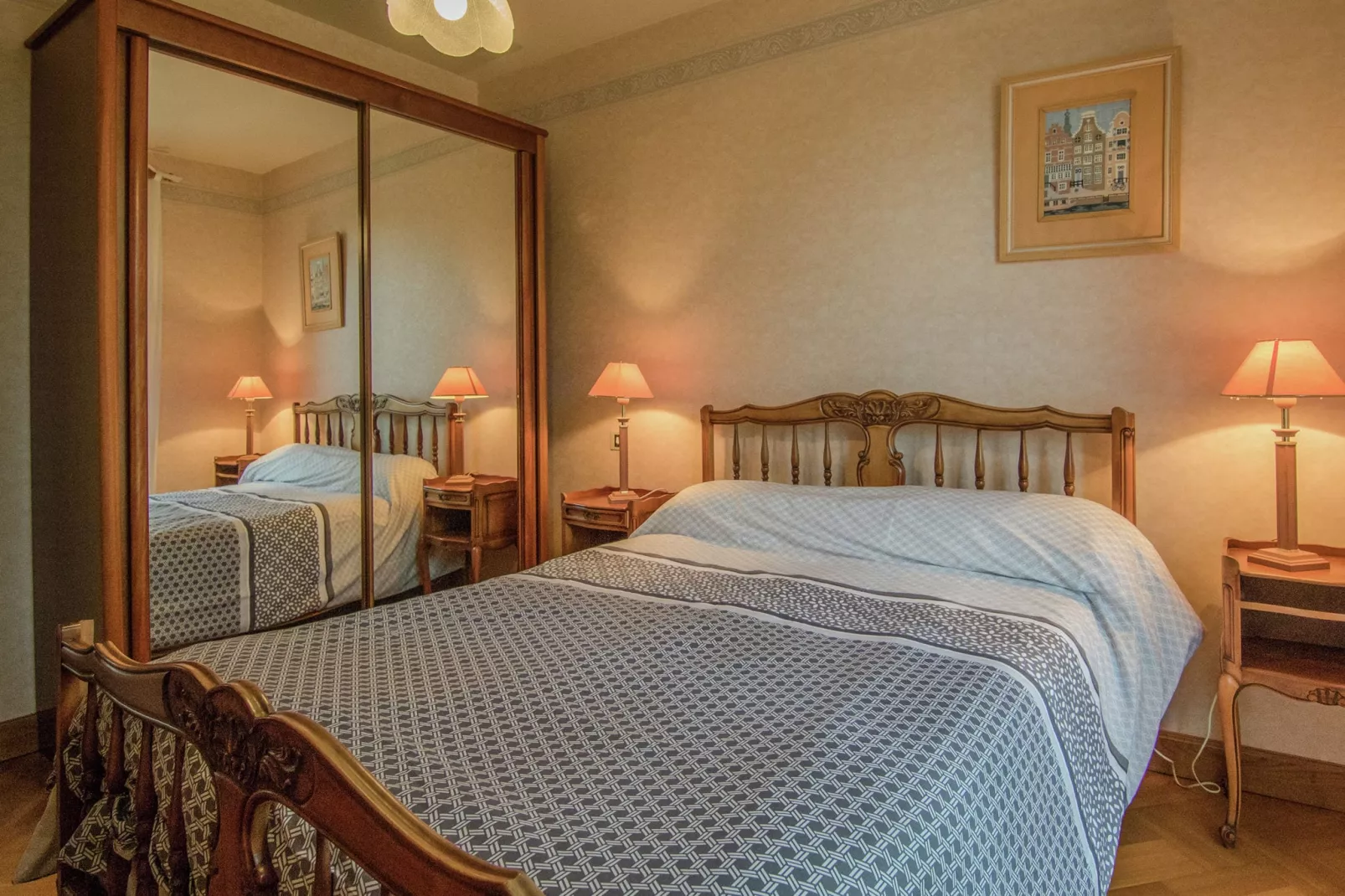 Villa de l'Yssandonnais-Bedroom
