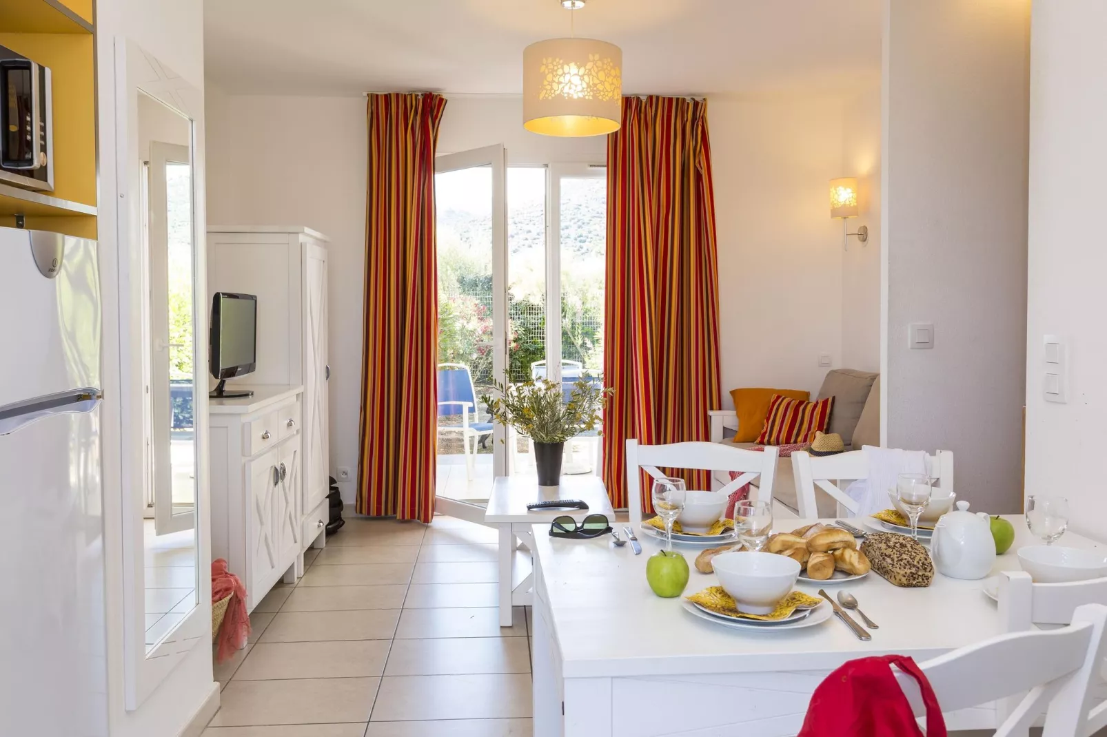 Résidence-Club les Villas Bel Godère 1-Salle à manger