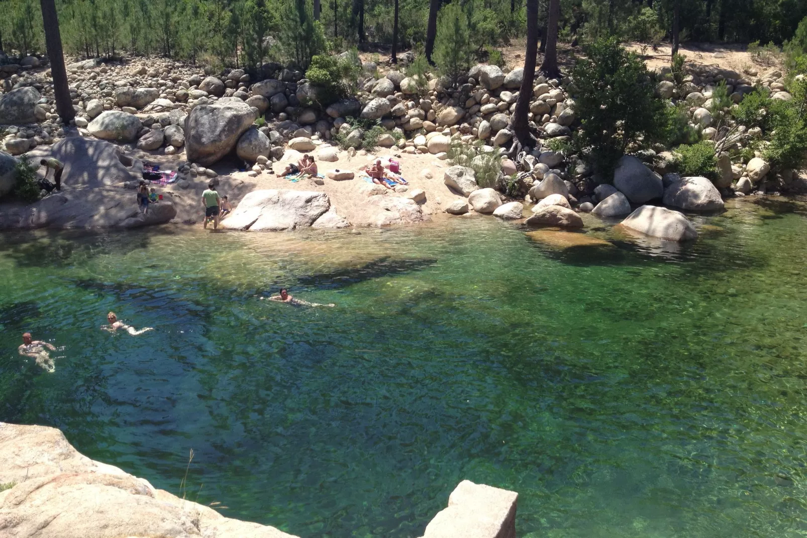 Turquoise-Areas summer 20km