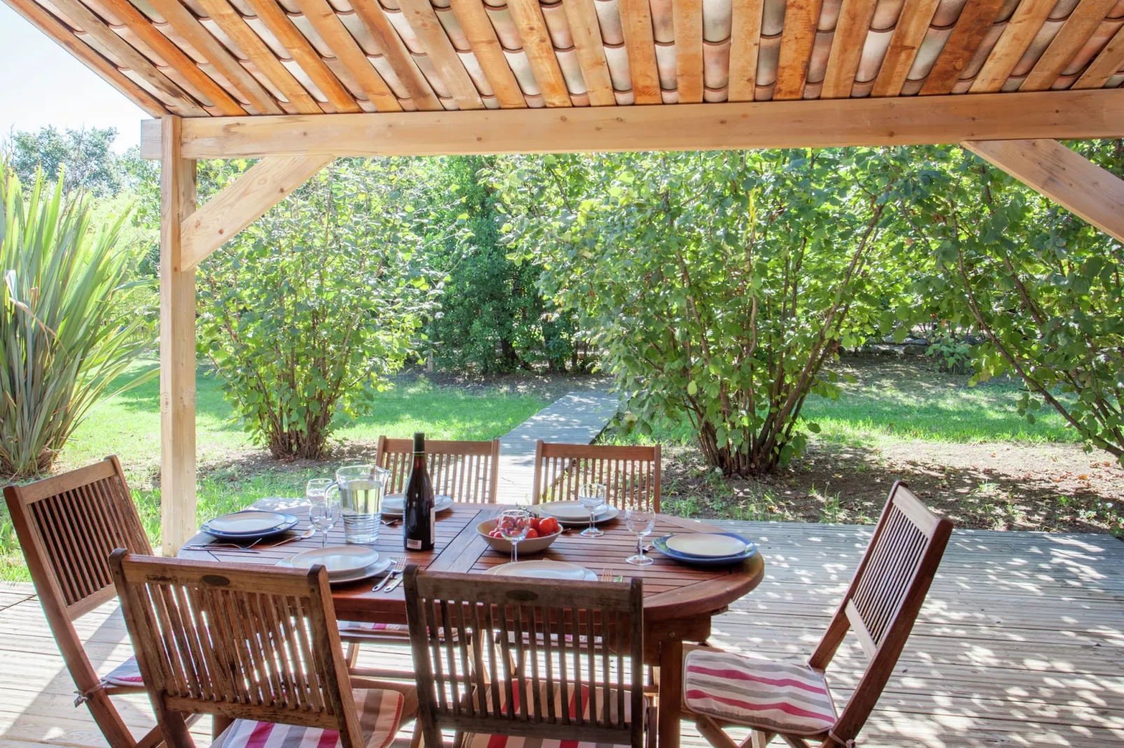 Résidence le Maquis Plage Type 4 85m-Terrace balcony