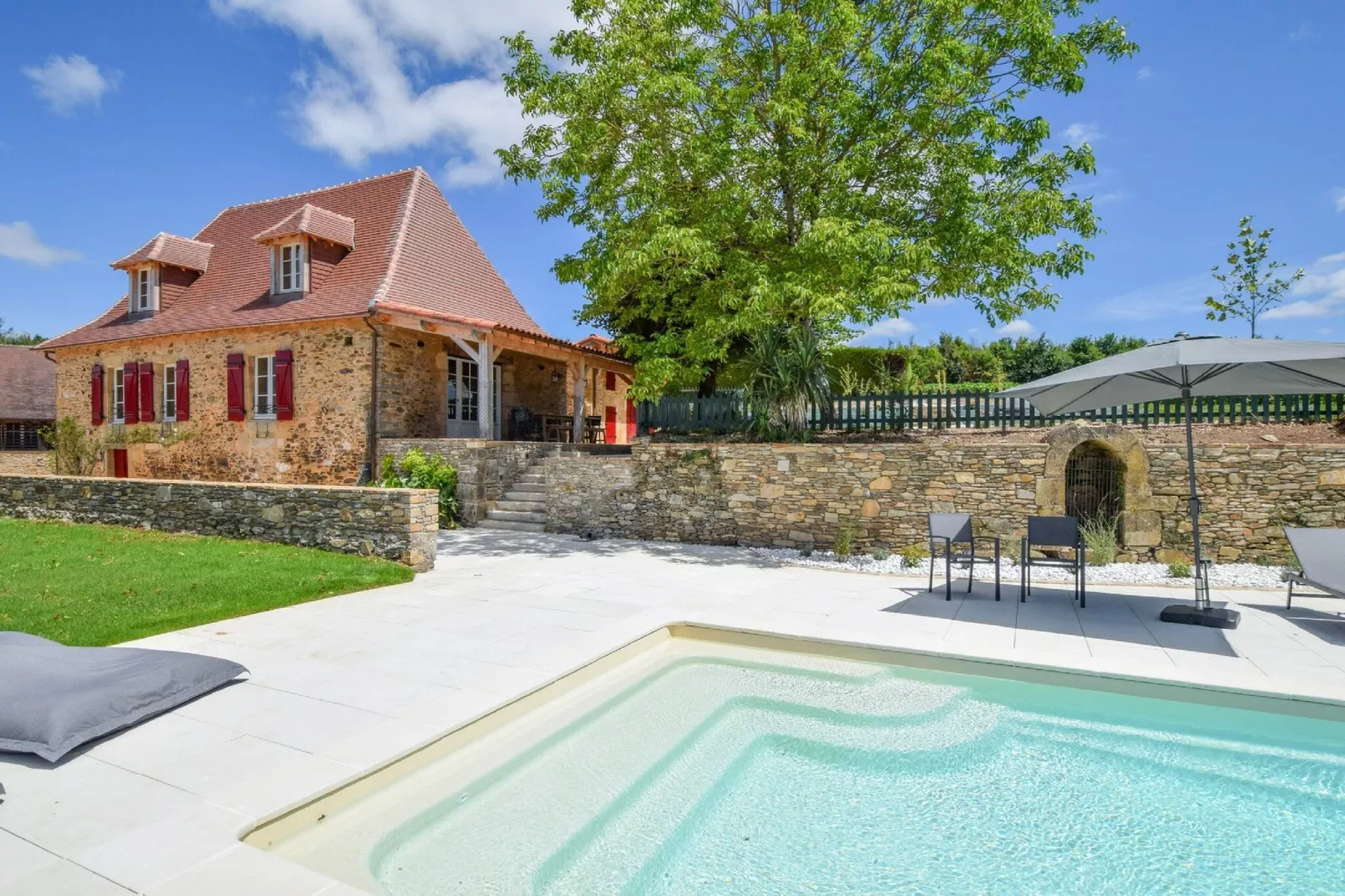Gite Brouillac-Pool