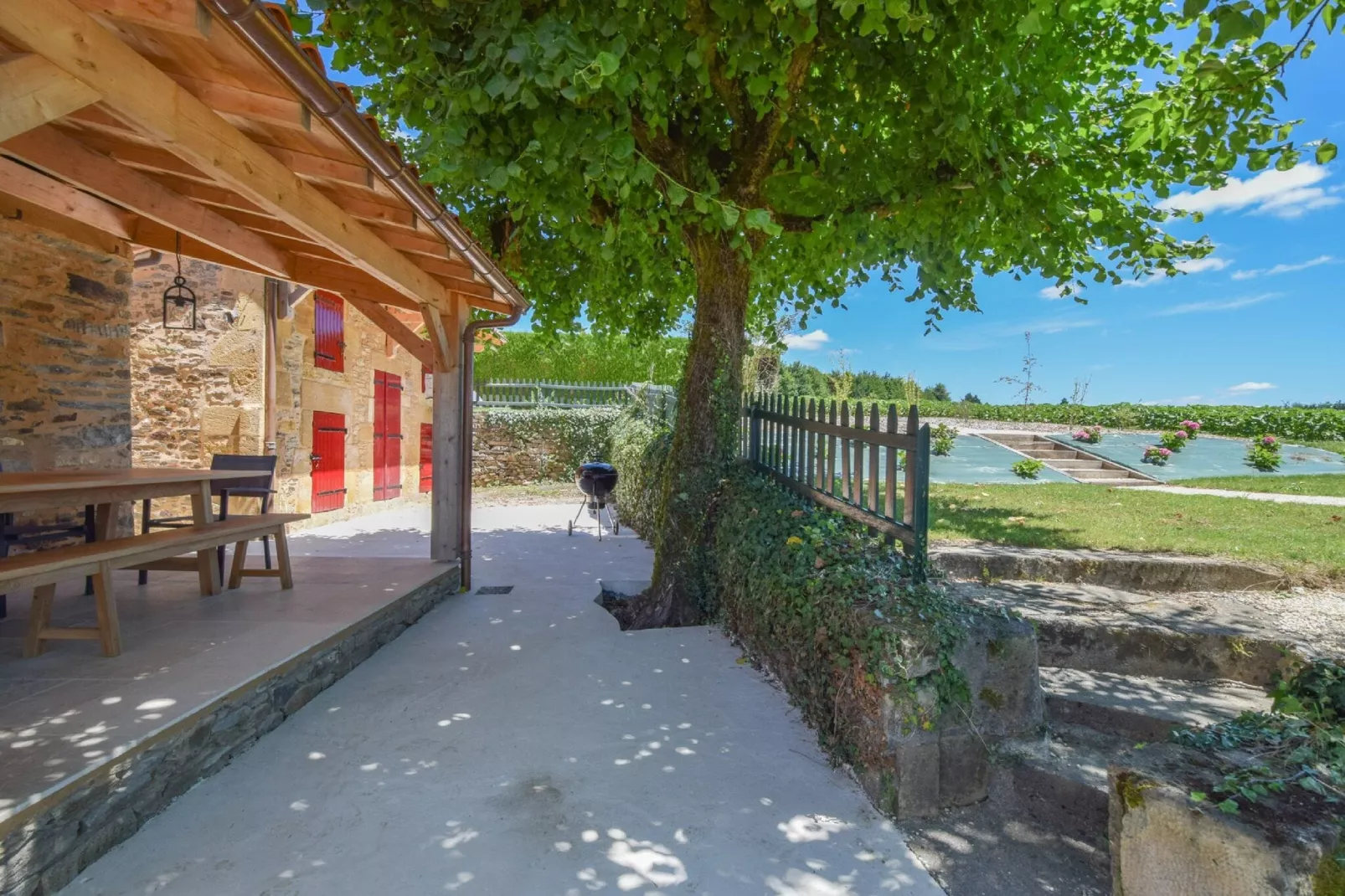 Gite Brouillac-Terrace balcony