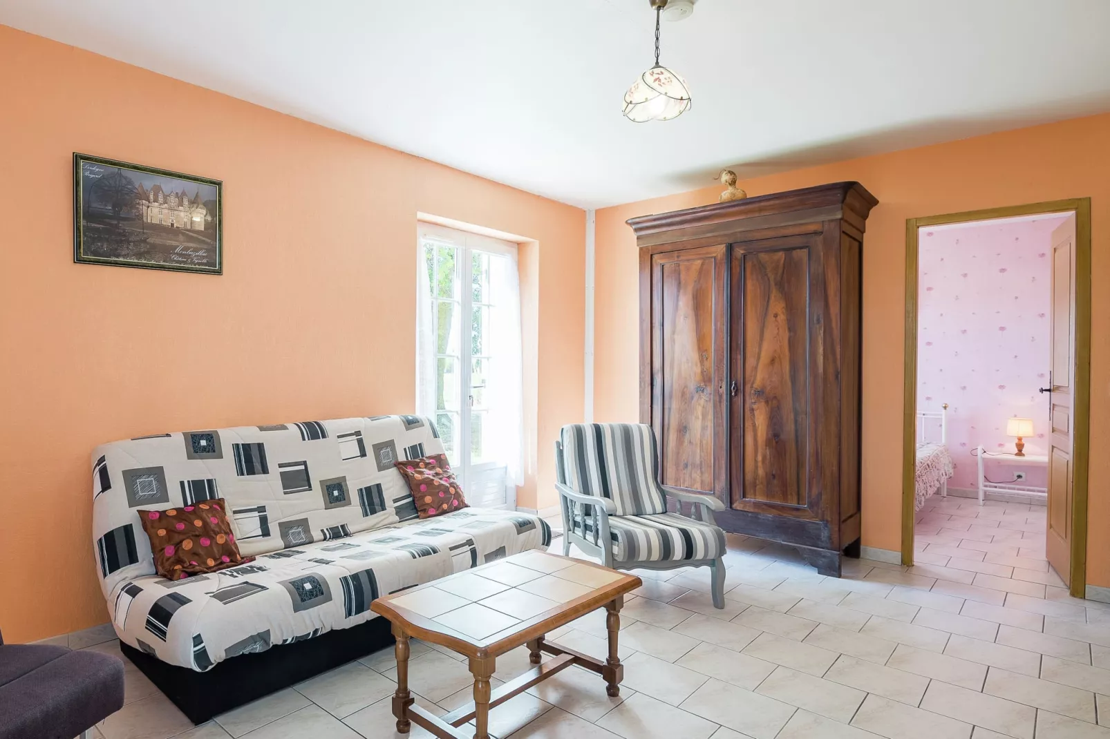 Maison de vacances Saint Nexans 4 p-Living room