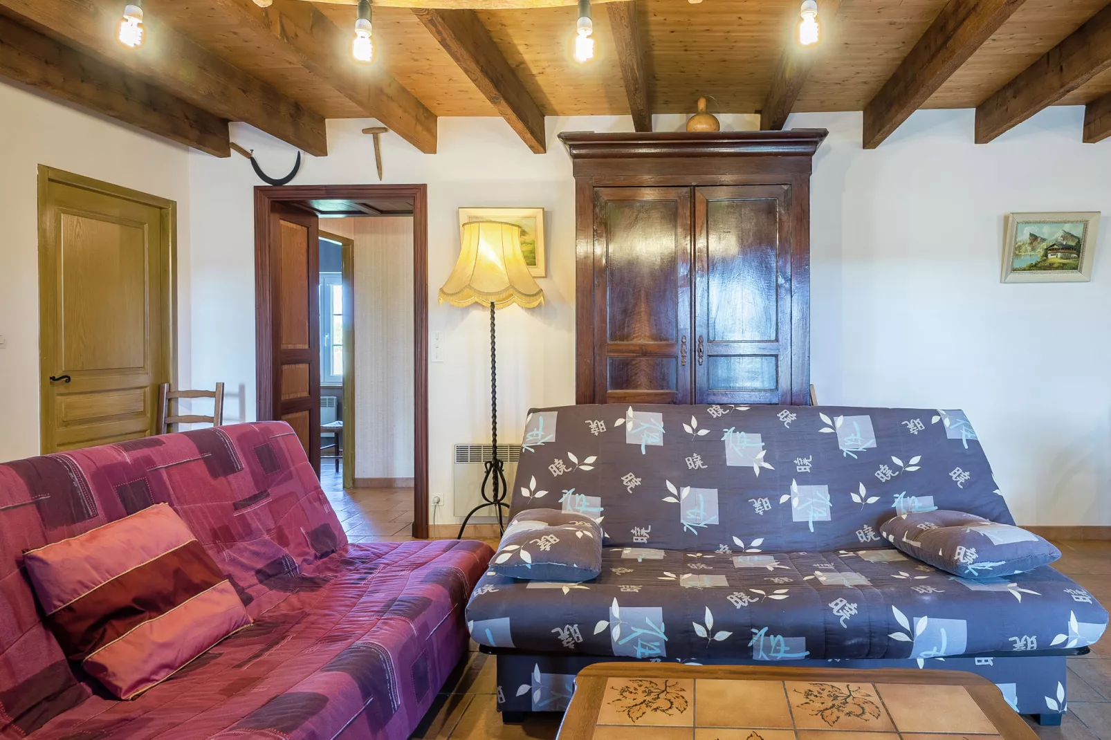 Maison de vacances Saint Nexans 6p-Living room
