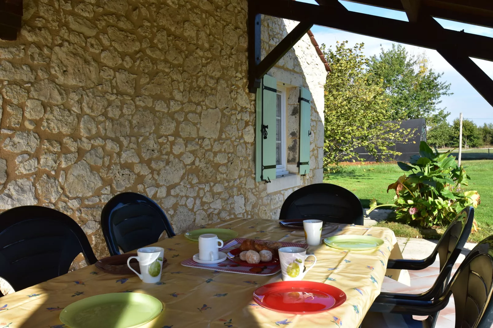 Maison de vacances Saint Nexans 6p-Terrace balcony
