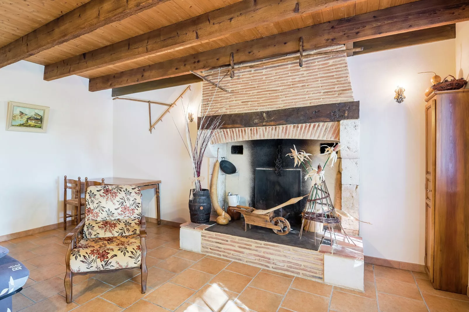 Maison de vacances Saint Nexans 6p-Living room