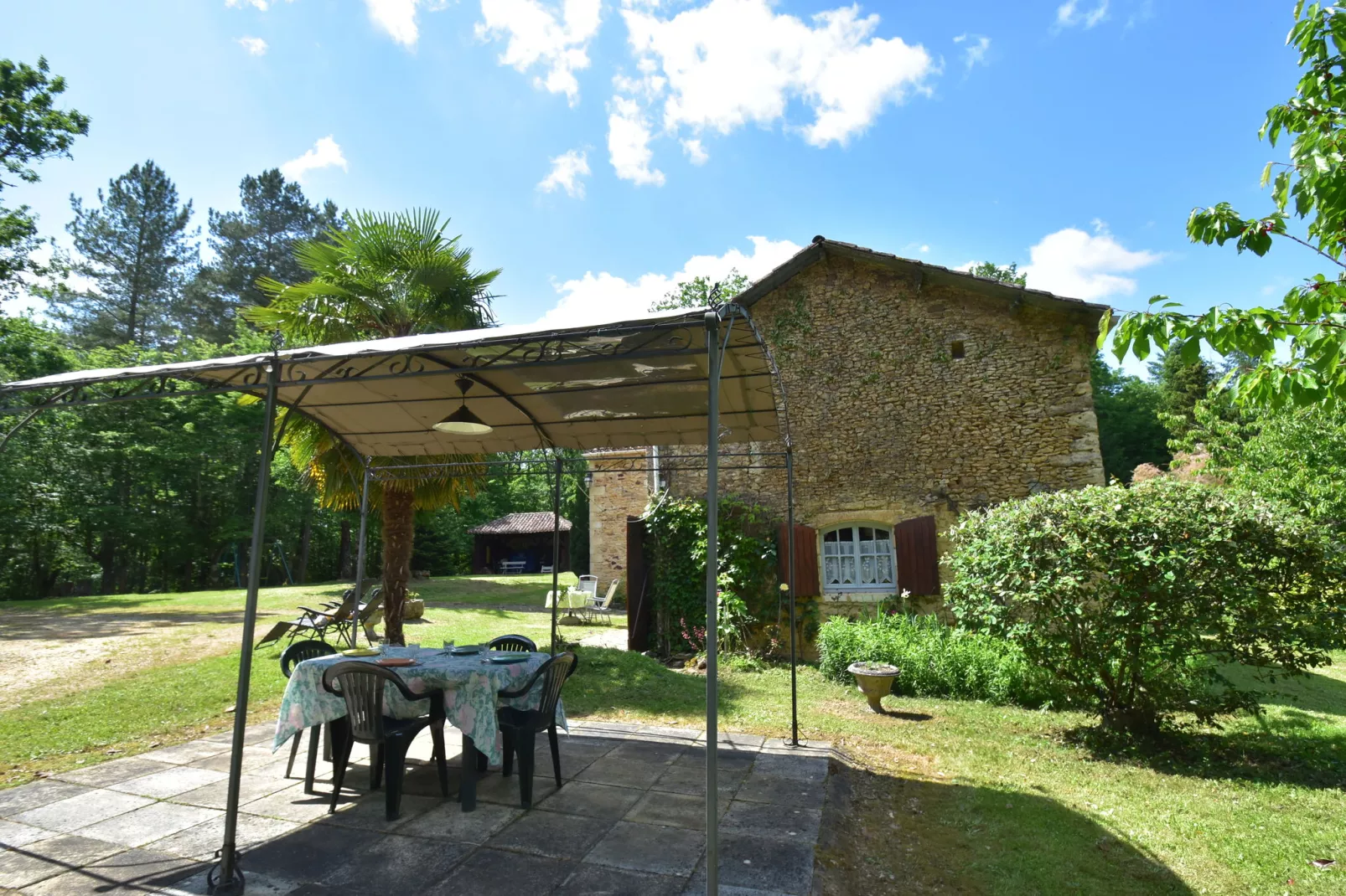 Maison de vacances Villefranche du Perigord-Terrassenbalkon