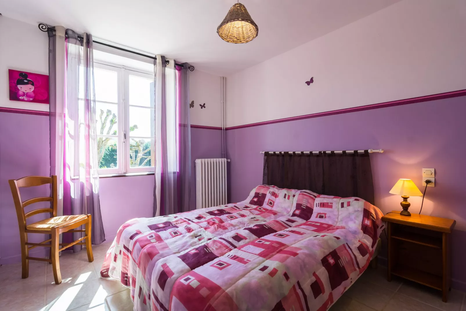 Maison de vacances Loubejac-Chambre