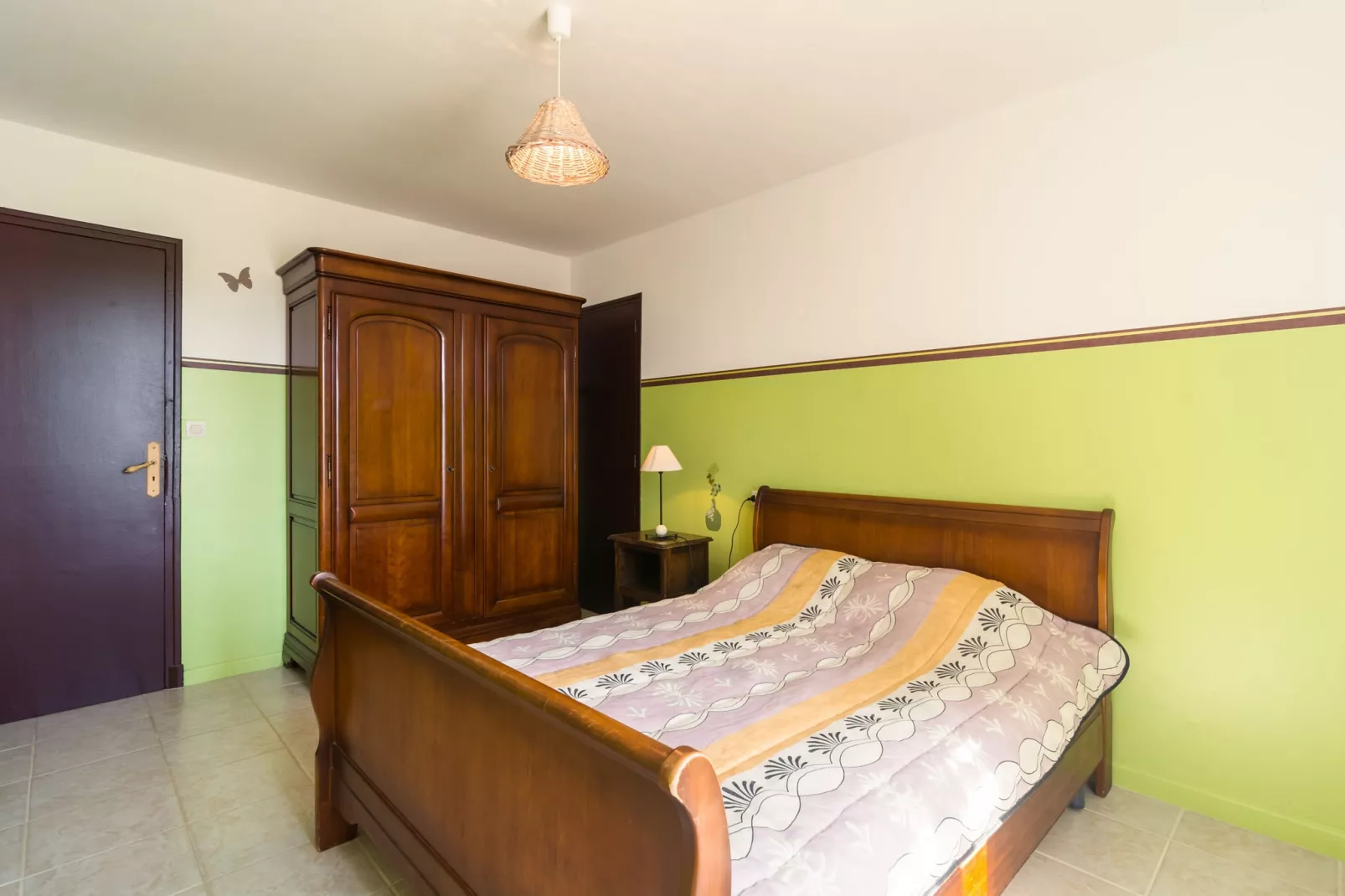 Maison de vacances Loubejac-Chambre