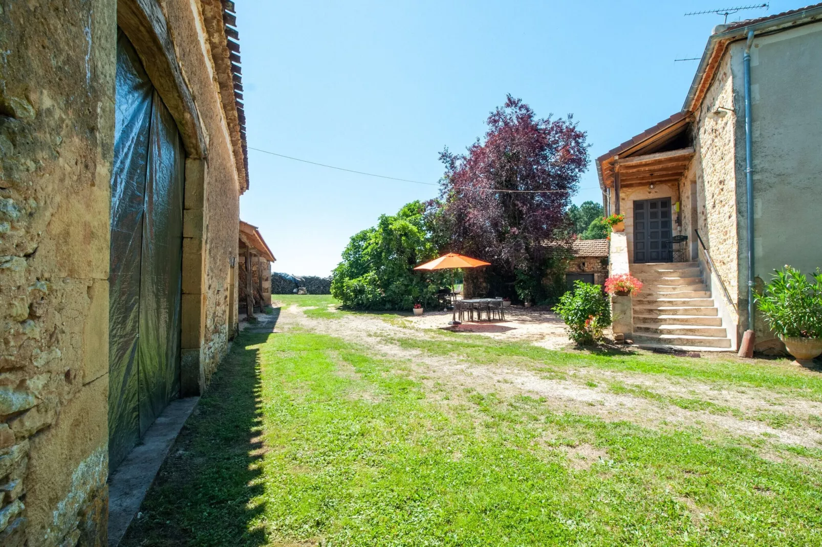 La maison d'Aléa-Jardin d'été