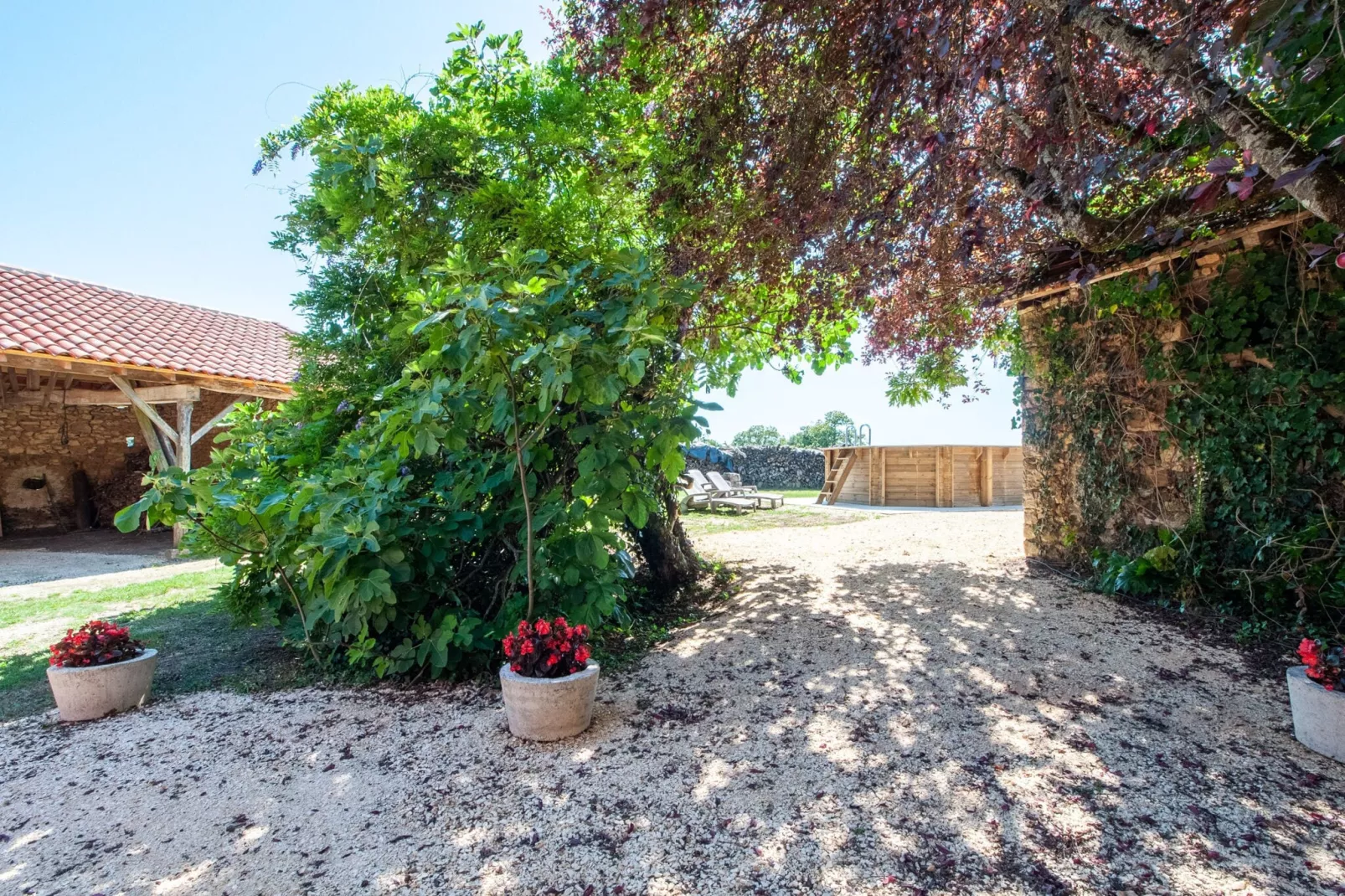 La maison d'Aléa-Jardin d'été