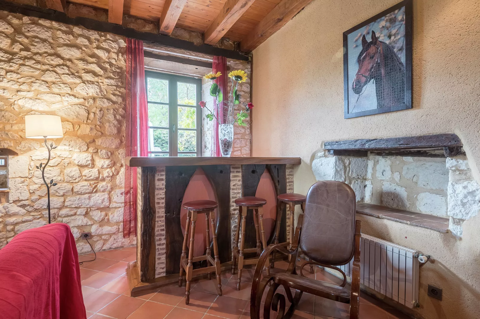 Maison de vacances Bouniagues-Wohnzimmer