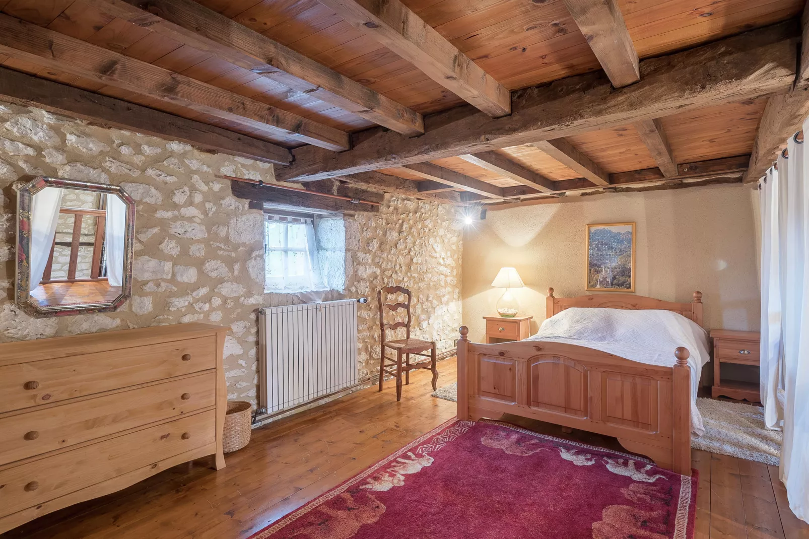 Maison de vacances Bouniagues-Schlafzimmer