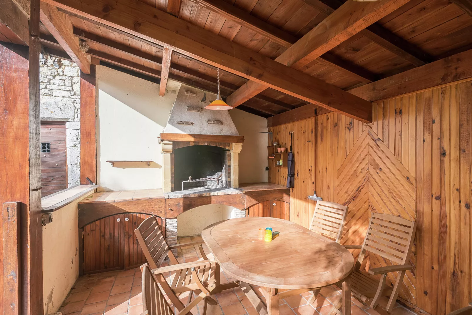 Maison de vacances Bouniagues-Terrassenbalkon
