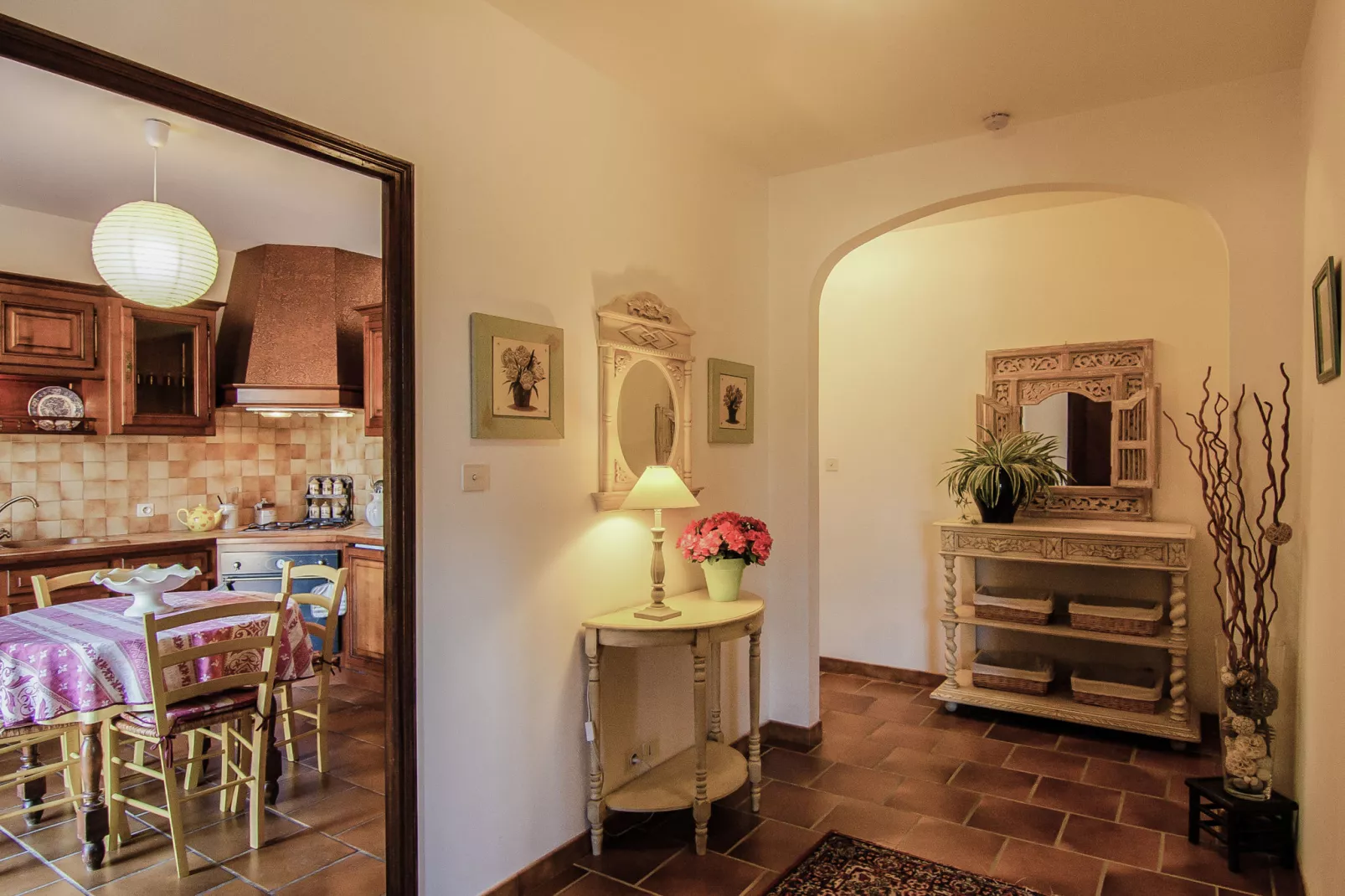 Villa Aubas-Reception hall