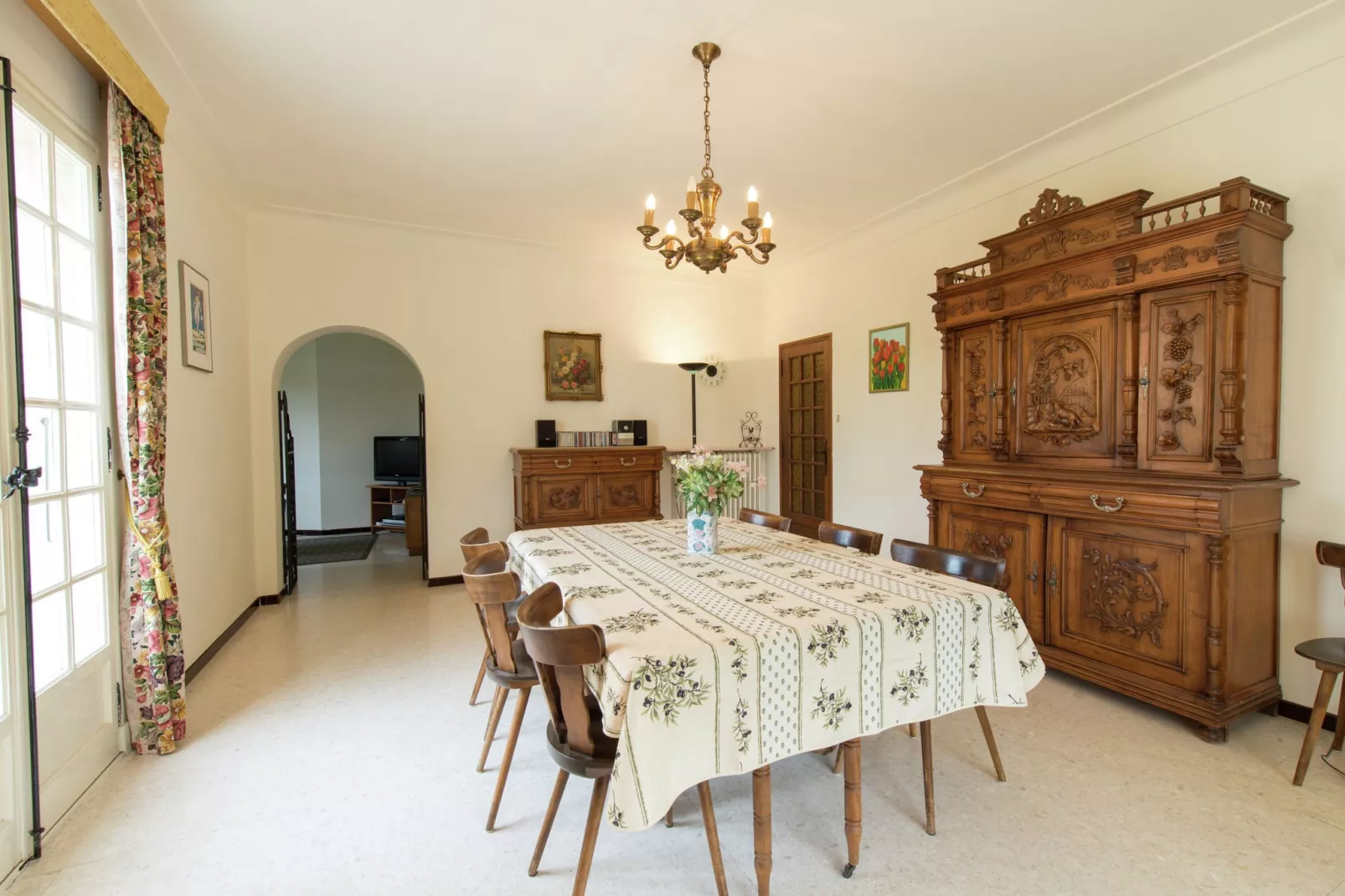Villa Enniroc-Dining room
