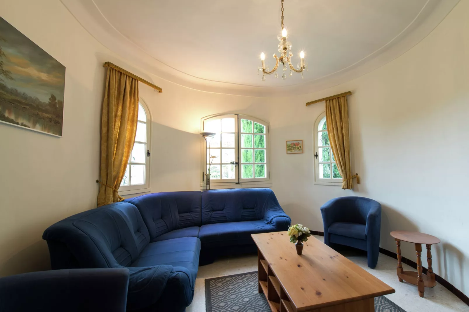 Villa Enniroc-Living room